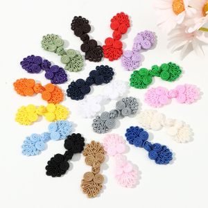 UUMIR 5Pcs Handcraft DIY Invitation Tang Suit Chinese Knot Button Knot Fastener Cheongsam Buttons