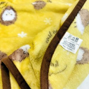 Chăn Mềm Hình Khỉ Dễ Thương Chăn Máy Lạnh Chăn Văn Phòng Chất Liệu Nhung San Hô Kích Thước 75*100cm Chăn Mềm Chăn Nhung San Hô Chăn Mùa Đông