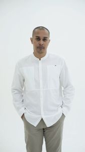 Baju Koko MGEE - Baju Koko Lengan Panjang MGEE Autus 060 White