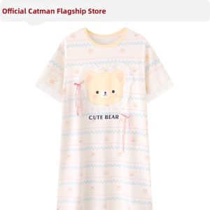 MiiOW | Cotton Light Summer Girls Nightgown