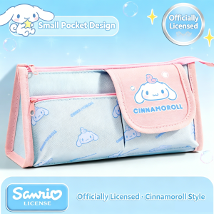 Sanrio | Sanrio Pencil Case Makeup Bag 2-in-1 Oxford Cloth Large Capacity Stationery Cosmetic Organizer