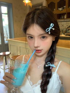 Kẹp Tóc Bướm Đính Đá Rhinestone Màu Kem Sweet Diary Dành Cho Bé Gái Phụ Kiện Tóc Kẹp Tóc Viền Kẹp Tóc Trùm Đầu Phụ Kiện Tóc