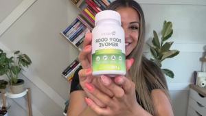 Chlorophyll Body Deodorizing Supplement with 10 Billion CFU Probiotic Vitamin C & E Parsley Peppermint Green Tea Prebiotics Chlorophyll Capsules Supports Breath & Whole-Body Freshness 120 Caps