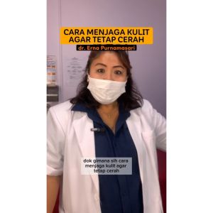 er-1 by dr. Erna Pure Bright Moisturizer Night Cream with Alpha Arbutin + Vit E + Witch Hazel - Whitening Dark Spot Skincare - Krim Malam Pencerah Pelembab
