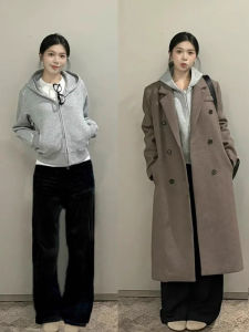 XIANGBAIWEI | Slim Fit Regular Shoulder Hooded Short Outerwear