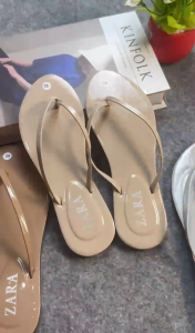Sandal Santai Wanita Model Tali Japit Bahan Empuk Anti Licin