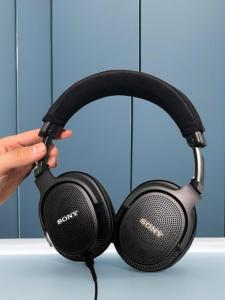 Sony MDR-MV1 M1 Headset Protective Case Headband Cover over Ear Pad Storage Bag Business Style Soft Shell Earphone Accessories