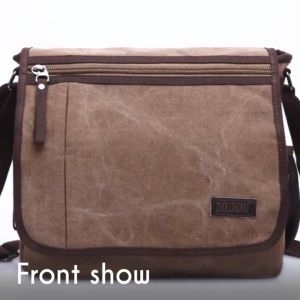 Túi đeo chéo nam vải canvas cao cấp phong cách mới