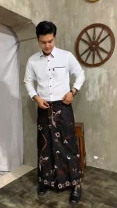 Sarung Batik Goyor Pria Dewasa Motif Gurda Premium Terbaru