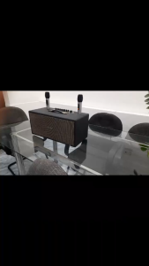 Loa xách Tay Chuyên Nghiệp 220 Kèm 2 Micro Cao Cấp . Loa Sử Dụng 2 Bass 20 cm 1 Trung Và 1 Treble