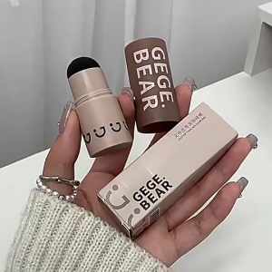 GEGE Bear Hairline Powder - Waterproof & Sweatproof Hair Filler for Thinning Edges Natural Hairline Concealer Stick (2g)