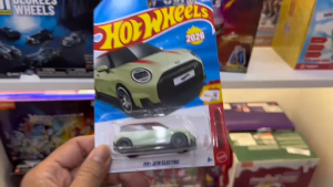 Mô Hình Xe Hot Wheels Mini JCW Electric Ocean Wave Green 2026 Chính Hãng