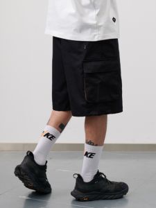 Loose Workwear Short Pants Accord Pocket Casual Five-Quarter Shorts Thin Youth Popular Summer Leisure Pants for Teens