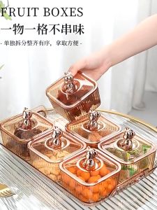 Snack Tray Snack Bowl Tempat Saji Snack Cemilan Kotak Makanan Toples Lebaran Set Nampan Toples Natal