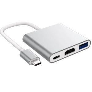 อะแดปเตอร์ USB c เป็น HDMI Type c OTG 3 in 1 4k PD Fast Charging USB Hub สําหรับแล็ปท็อปพีซี