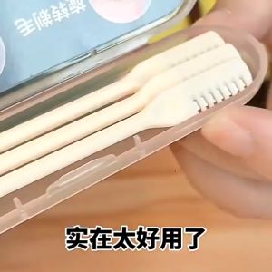 Alat Cukur Bulu Hidung Nose Hair Trimmer Nasal Knife Pisau 360 derajat manual Rotary Stainless Steel