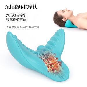 Neck Massager Pillow Home Sleep Massage Device Rich Chest Package Corrector Mechanical Type Back Support Butterfly Shape