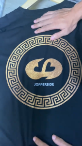 Jopperside kaos pria katun combed distro premium ts507db logo