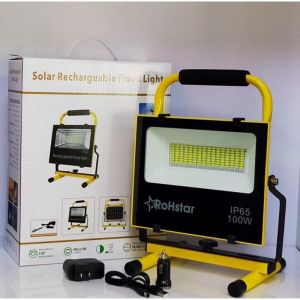 Rohstar Portable Emergency Lighting: 10W, 50W, 100W & 200W Solar Flashlights