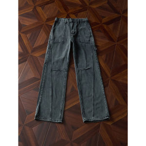 ZHUOCAN | Design Stitched Workwear Denim Pants