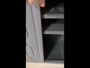 🇸🇬 <LazMall> Toyogo Fully Assembled Low Height Outdoor Waterproof Storage / Shoe Cabinet (608-1)