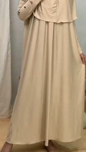 ABAYA MECCA SET KERUDUNG BAHAN JERSY BAWAH MAYUNG TERBARU ABAYA UMROH set termurah berkualitas