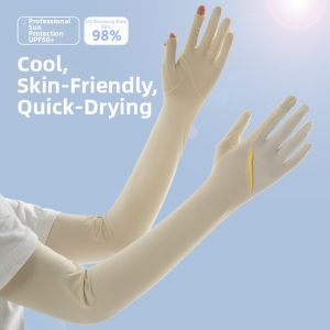Sun UV Protection Cooling Sleeve Gloves