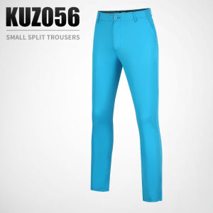 Mens Golf Pants Summer High Elasticity Waist Elastic Band Sports Pants KUZ056
