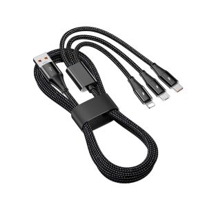 TAFIQ | 100W Super Fast Charging USB Cable 3-in-1