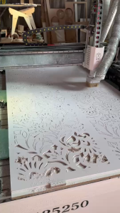 พลาสวูดฉลุลายสีขาว ขนาด 60x120 cm. สำหรับภายนอกและภายใน (แบบที่ 0101 - 0150)