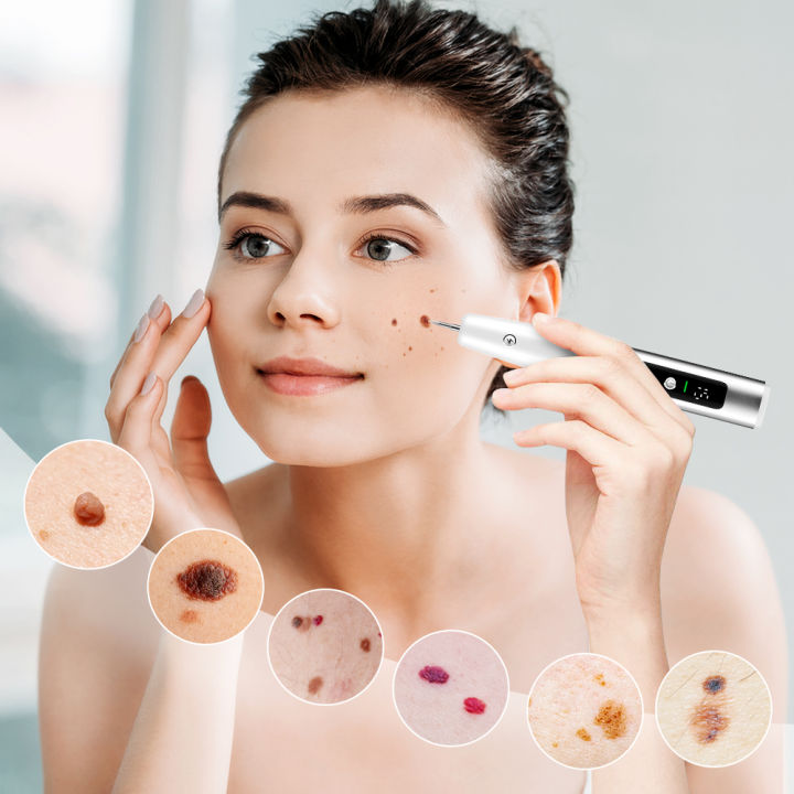 15 Level Skin Tag Remover Lasers Plasma Pen Freckle Blemish Mole Dark