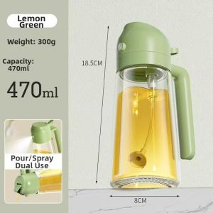 OME | 2-in-1 Spray and Pour Oil Bottle Glass