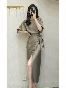 PAIBOLI | Đầm A-Line Phong Cách Pháp Thời Trang Cổ Điển