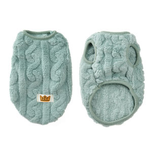 Fleece Sphynx Cats Clothes Autumn Winter Warm Vest Sweater For Small Cat Dog Solid Color Cozy Kitten Costume Apparel Pet Outfits