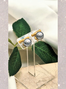 YooHaeng - CAREEN Anting Tusuk Mutiara Titanium Korean Style A0263