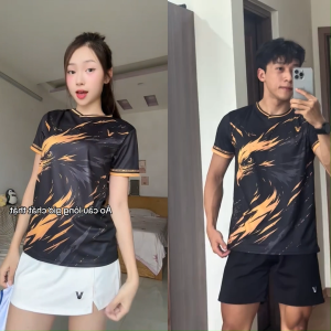 Áo Cầu Lông Quần Cầu Lông Bộ Cầu Lông Nam Nữ Chuyên Nghiệp Vải Thoáng Khí A1019 - V Badwear
