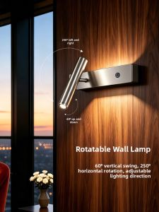 Designers Light | Rotatable Eye-Care Reading Wall Sconce