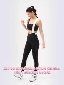 x-tiger | X-TIGER Quần Yếm Đi Xe Đạp Chuyên Nghiệp Dành Cho Nữ MTB Xe Đạp Đường Trường Quần Thoáng Khí Hấp Thụ Sốc Chiều Dài Toàn Bộ Eo Đàn Hồi