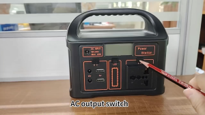 100W Portable Power Station 220V Solar Generator Outdoor Mobile Power Bank Silent Battery Supply Camping Home Emergency