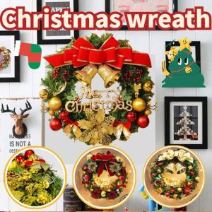 Christmas Wreath Christmas Decorations Christmas Tree Door Frame Decorations Party Hanging Ornament