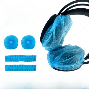 Disposable Headset Covers for Internet Cafes Esports Hotels Non-Woven Fabric Headset Shells Soft Touch Universal Headband