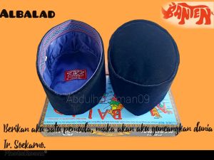 Songkok kopiah albalad nasional Tinggi 9/10/11