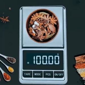 POWERLONG PH Portable Digital Electronic Scale 1kg/500g x 0.01g/0.1g Multi-usage Accuracy Weighing Kitchen Food Jewelry Pocket Balance Gram Scale Household Mini Scale