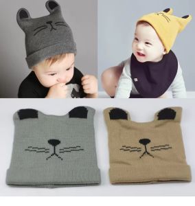 PROMO TOPI KUPLUK BAYI RAJUT MOTIF KUCING