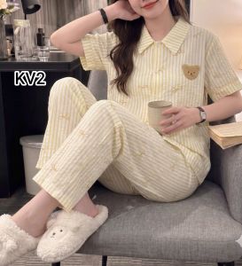 Bộ kẻ trẻ đẹp mặc nhà đi chơi mới hot