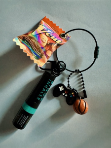 Personalized Inhaler Holder with Animated Charms Bag Charms Trendy Designs Male