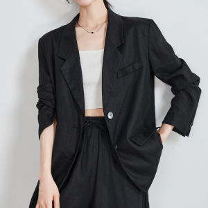 ESE·Y | Slim Fitting Linen Blazer