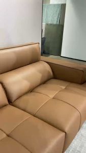 MERAKEE Full-Grain Genuine Leather Back Electric Adjustable sofa 2/3 Seater Color Solution Living Room Furniture XC6606
