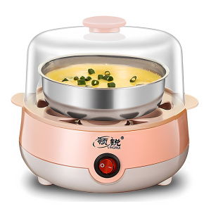 2025 New Egg Cooker Breakfast Machine Automatic Switch off Multifunctional Home Electric Steamer Large Capacity 7 Eggs above