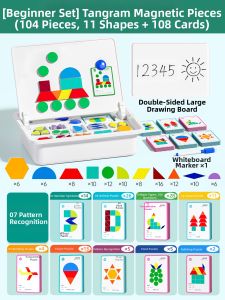 XIAOWANDOU | Educational Intellectual Development Toy for 3-6 Year Olds Construction Blocks